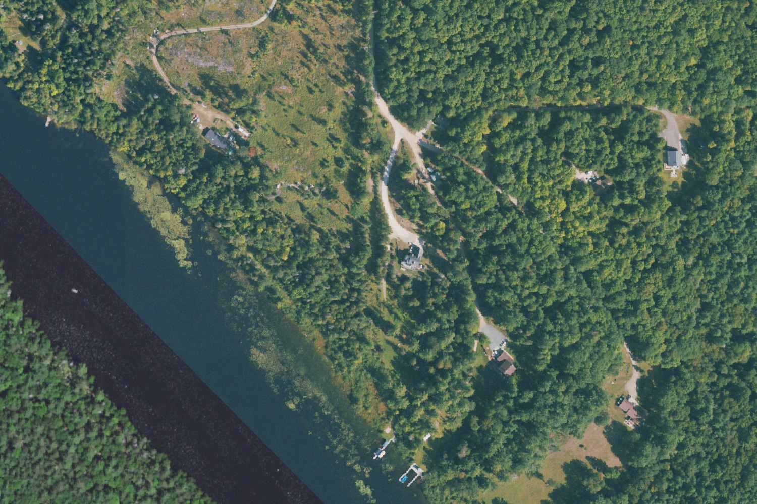 2022 aerial — Peterson Drive area — image 1
